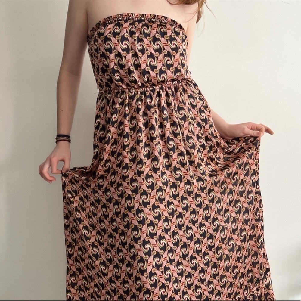 The webster miami strapless maxi dress
